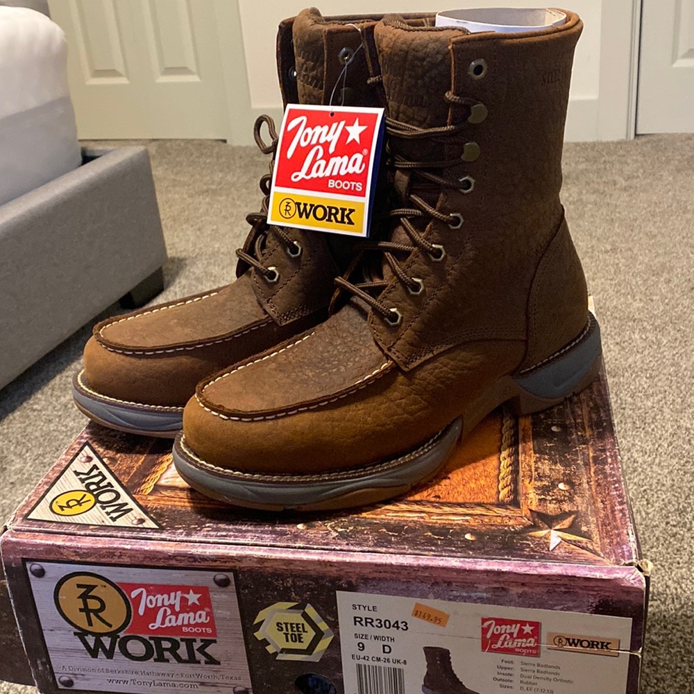 Tony Lama men’s work boots